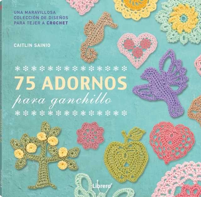 75 Adornos para ganchillo, de Caitlin Sainio | portada del libro