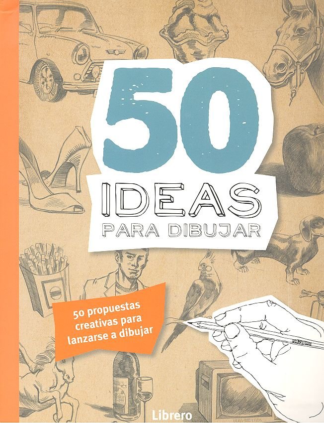 50 Ideas para dibujar, de Tandem Li, Ed | portada del libro