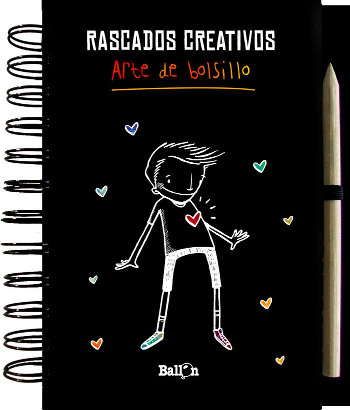 Rascados creativos - Las emociones, de Ballon | portada del libro