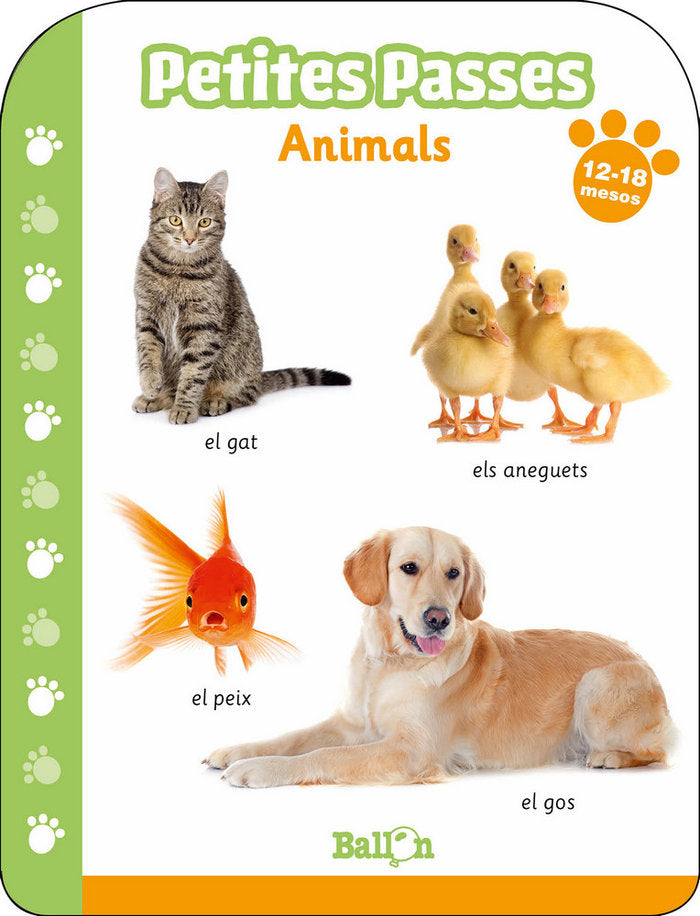 Petites Passes - Animals 12-18 mesos, de BALLON | portada del libro
