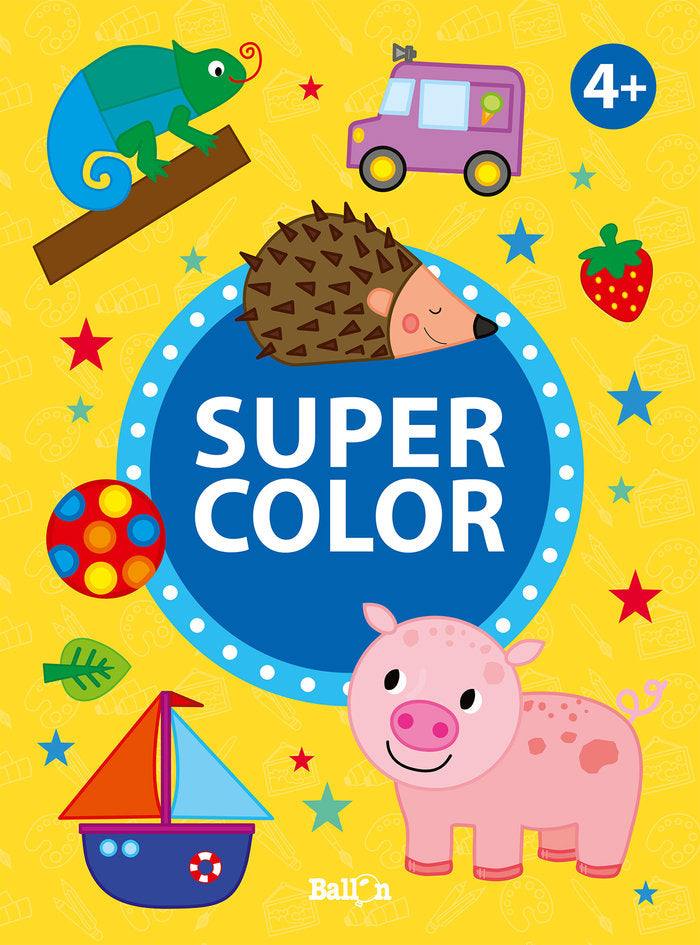 SUPER COLOR +4 AMARILLO, de BALLON | portada del libro