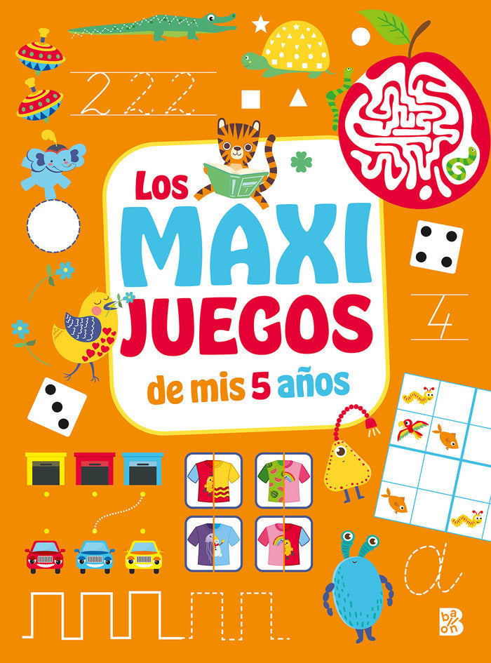LOS MAXI JUEGOS DE MIS 5 AÑOS, de BALLON | portada del libro