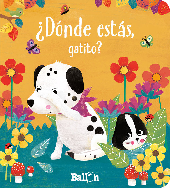 ¿DÓNDE ESTÁS, GATITO?, de BALLON | portada del libro