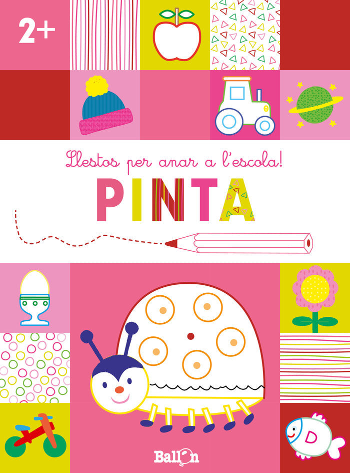 LLESTOS PER ANAR A L'ESCOLA! PINTA +2, de BALLON | portada del libro