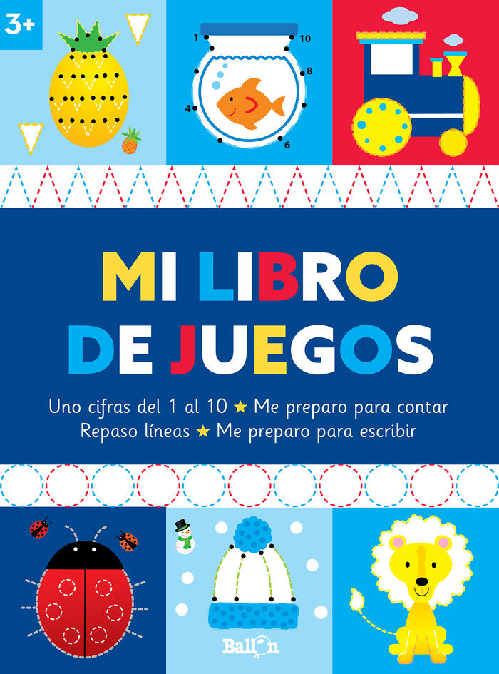 MI LIBRO DE JUEGOS +3, de BALLON | portada del libro