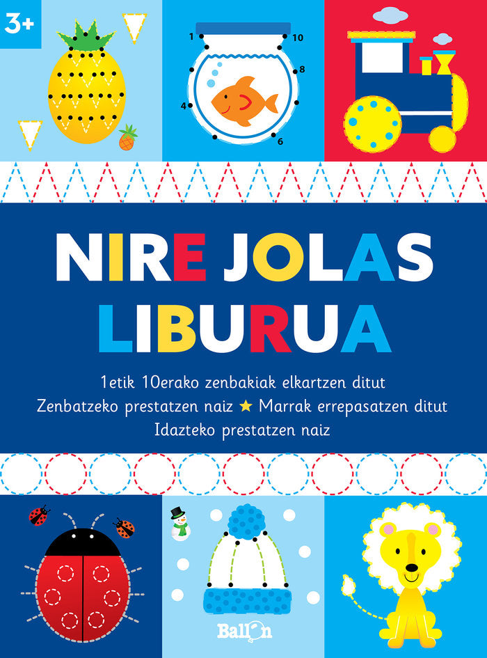 NIRE JOLAS LIBURUA +3, de AA.VV. | portada del libro