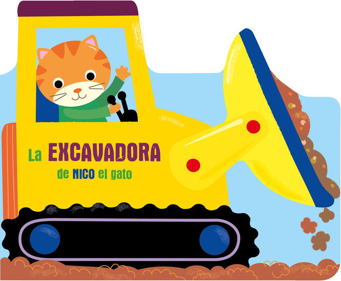 LA EXCAVADORA DE NICO EL GATO, de AA.VV. | portada del libro