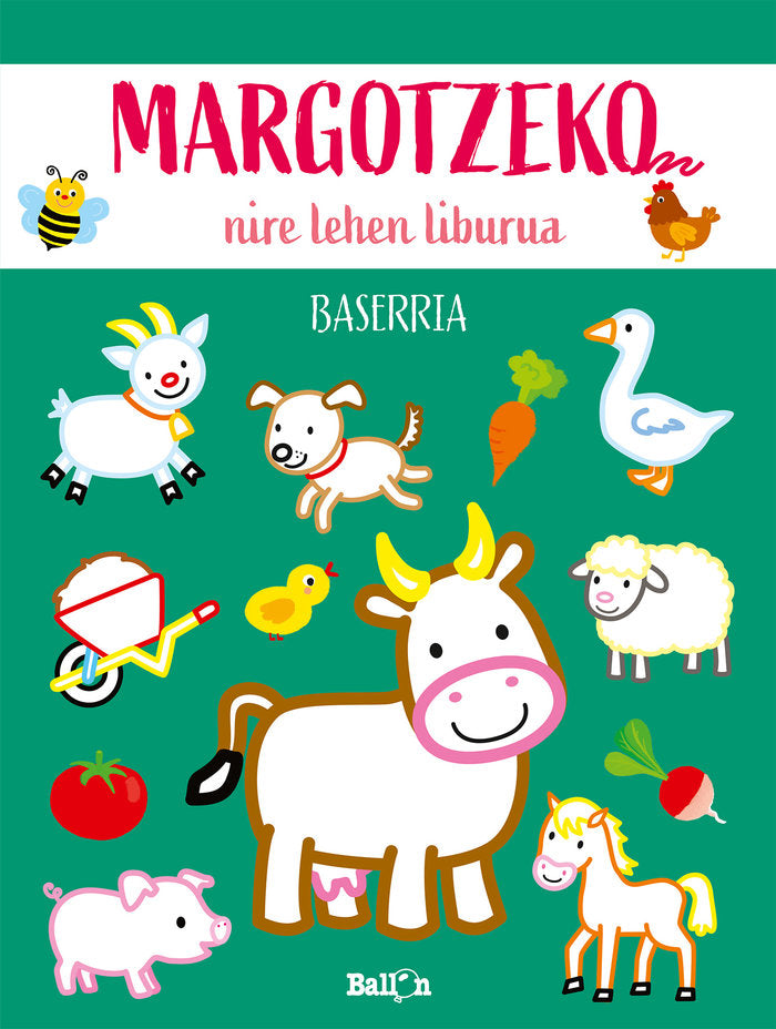 BASERRIA-MARGOTZEKO NIRE LEHEN LIBURUA, de AA.VV. | portada del libro
