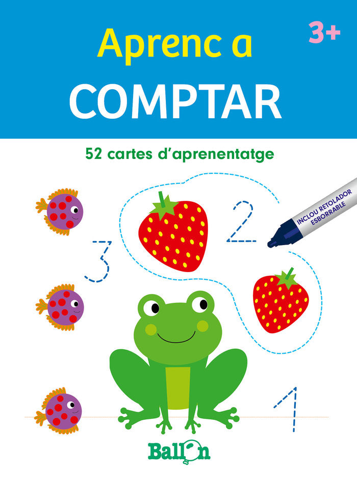 APRENC A COMPTAR-CARTES BORRABLES, de AA.VV. | portada del libro
