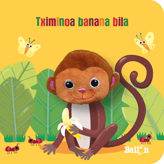 TXIMINOA BANANA BILA, de AA.VV. | portada del libro