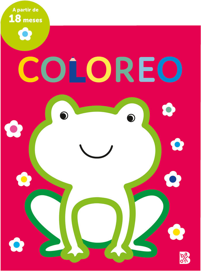 COLOREO RANA, de BALLON | portada del libro