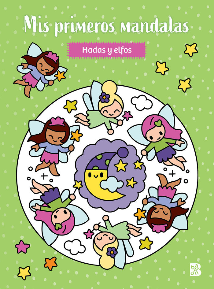 MIS PRIMEROS MANDALAS HADAS Y ELFOS, de BALLON | portada del libro