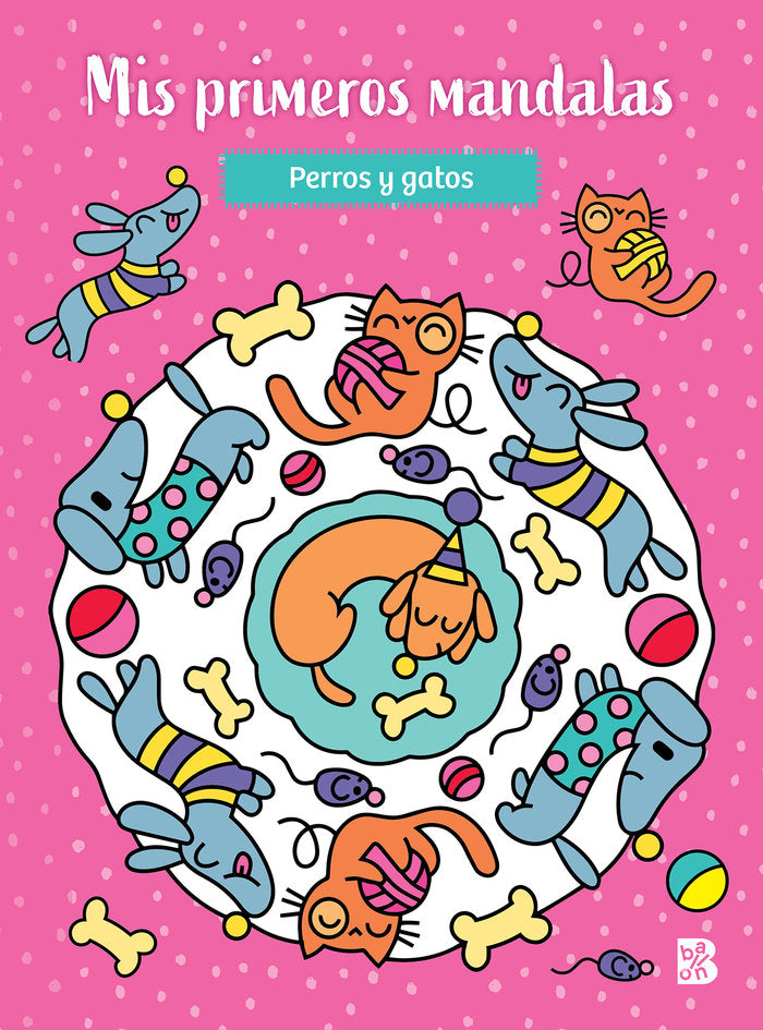 MIS PRIMEROS MANDALAS PERROS Y GATOS, de BALLON | portada del libro