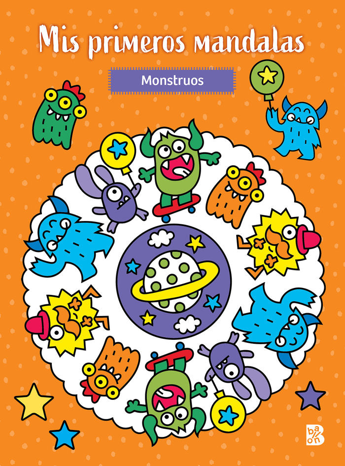 MIS PRIMEROS MANDALAS MONSTRUOS, de BALLON | portada del libro