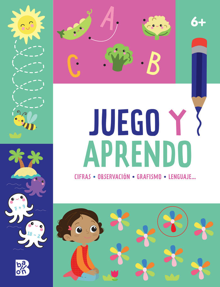 JUEGO Y APRENDO +6, de BALLON | portada del libro
