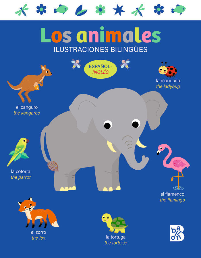 BILINGUES LOS ANIMALES, de BALLON | portada del libro
