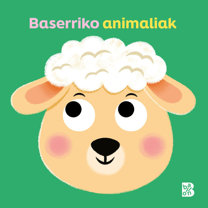 OJOS MOVILES BASERRIKO ANIMALIAK, de BALLON | portada del libro