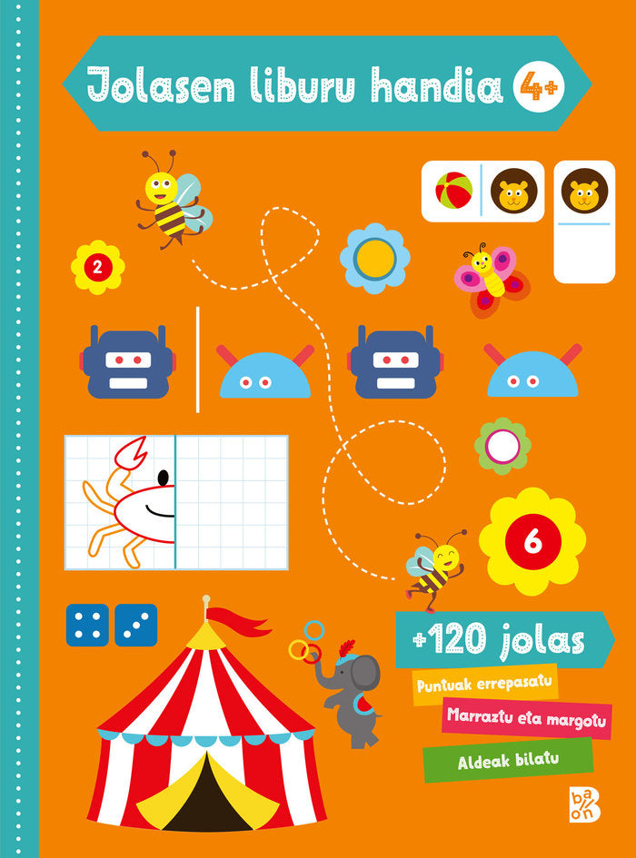 JOLASEN LIBURU HANDIA +4, de BALLON | portada del libro