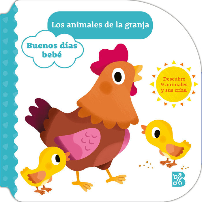BUENOS DIAS BEBE ANIMALES GRANJA, de BALLON | portada del libro