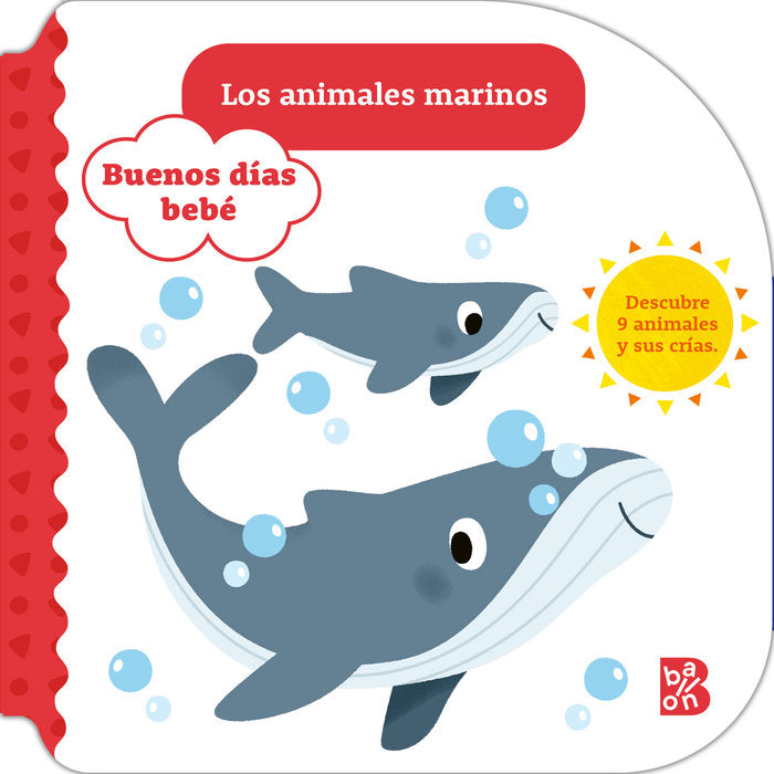 BUENOS DIAS BEBE ANIMALES MARINOS, de BALLON | portada del libro