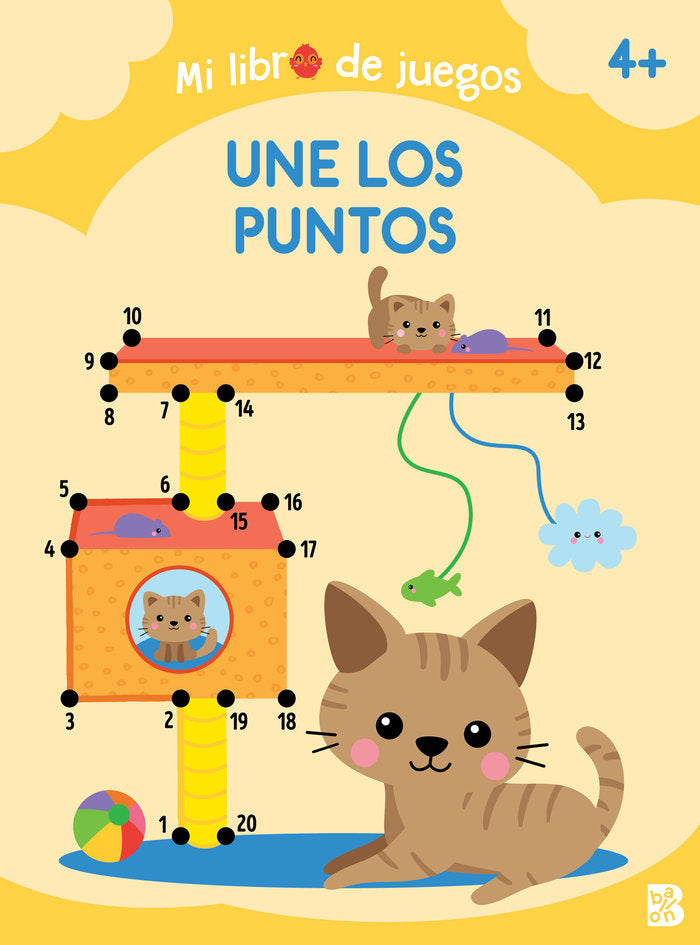 MI LIBRO DE JUEGOS UNE LOS PUNTOS, de BALLON | portada del libro