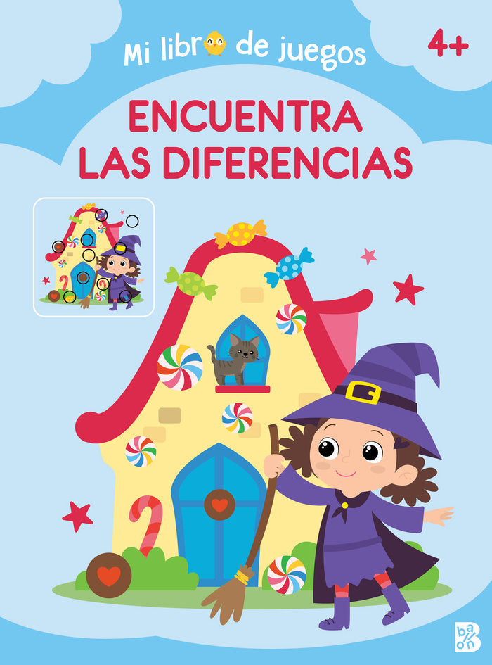 MI LIBRO DE JUEGOS ENCUENTRA LAS DIFERENCIAS, de BALLON | portada del libro