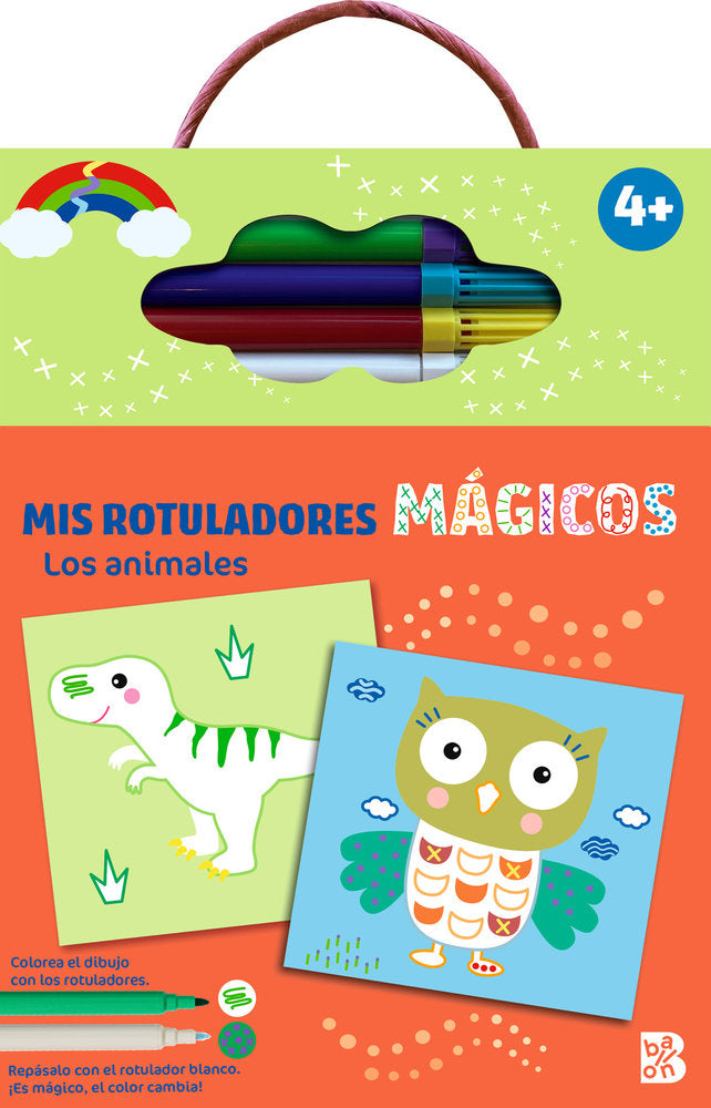 MIS ROTULADORES MAGICOS LOS ANIMALES, de BALLON | portada del libro