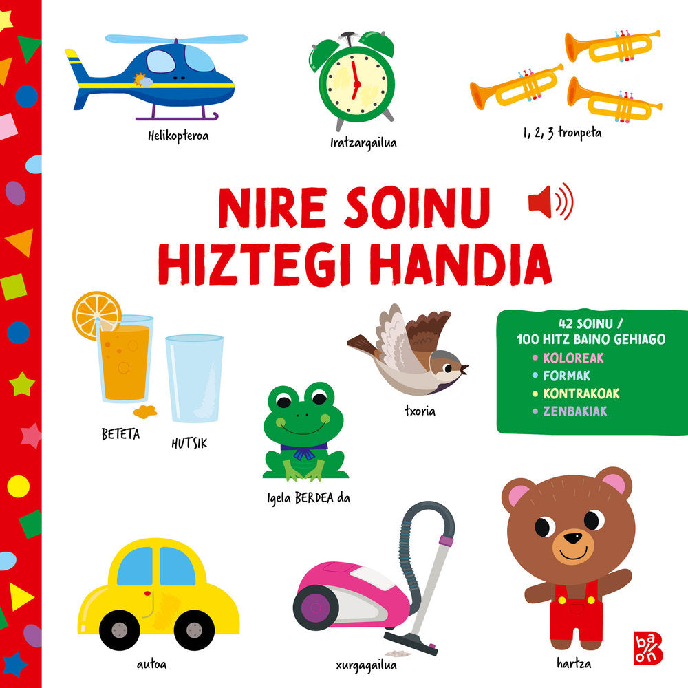 NIRE SOINU HIZTEGI HANDIA, de BALLON | portada del libro
