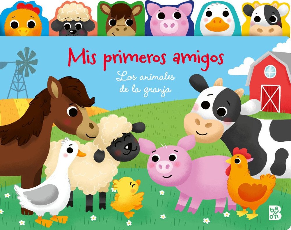 MIS PRIMEROS AMIGOS-ANIMALES GRANJA, de , BALLON | portada del libro