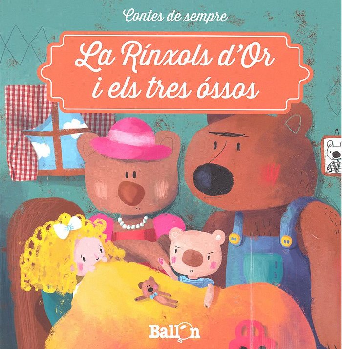 RICITOS DE ORO Y LOS TRES OSOS, de BALLON | portada del libro