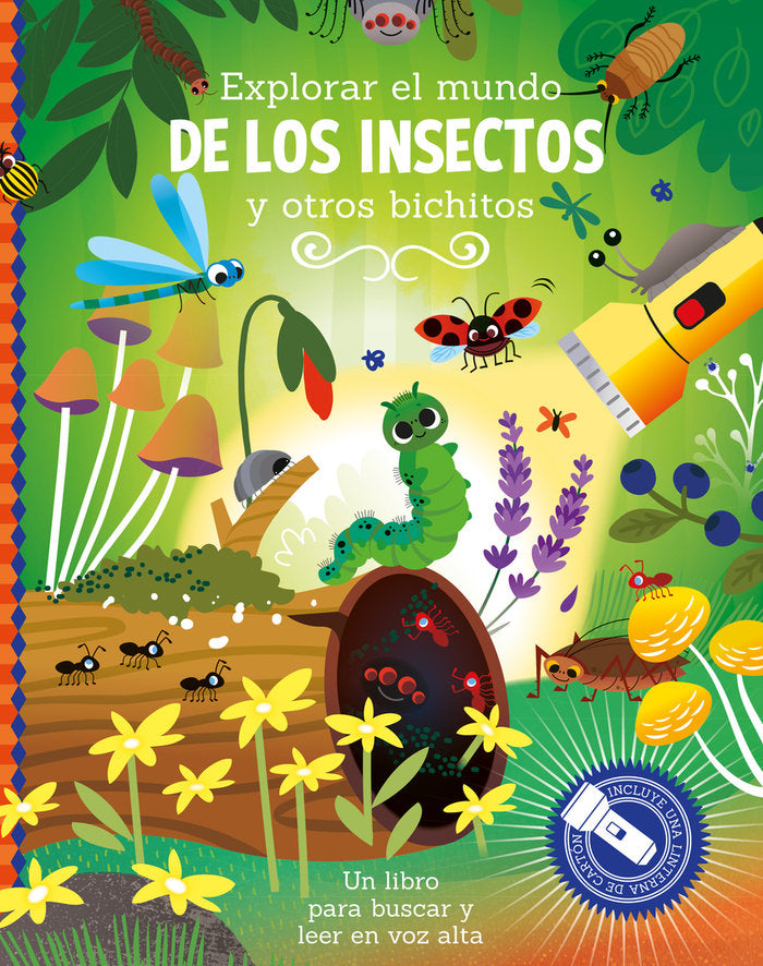 EXPLORAR EL MUNDO DE LOS INSECTOS Y OTROS BICHITOS, de VV.AA. | portada del libro