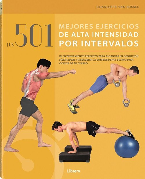 501 MEJORES EJERCICIOS DE ALTA INTENSIDAD POR INTERVALOS, de VAN RUSSEL, CHARLOTTE | portada del libro