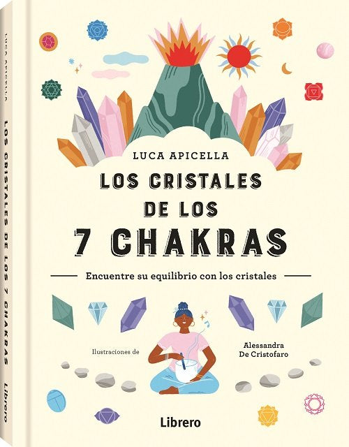 CRISTALES DE LOS 7 CHAKRAS, LOS | portada del libro