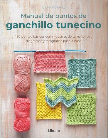 DICCIONARIO DE PUNTOS DE GANCHILLO TUNECINOS | portada del libro