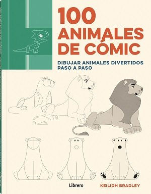 100 ANIMALES DE COMIC | portada del libro