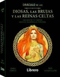 ORACULO DE LAS DIOSAS, LAS BRUJAS Y LAS REINAS CELTAS, de DANU FOREST | portada del libro