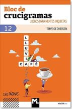 BLOC DE CRUCIGRAMAS 12, de Varios autores | portada del libro