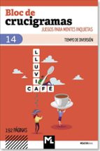 BLOC DE CRUCIGRAMAS 14, de Varios autores | portada del libro