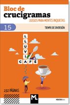 BLOC DE CRUCIGRAMAS VOLUMEN 15, de Varios autores | portada del libro