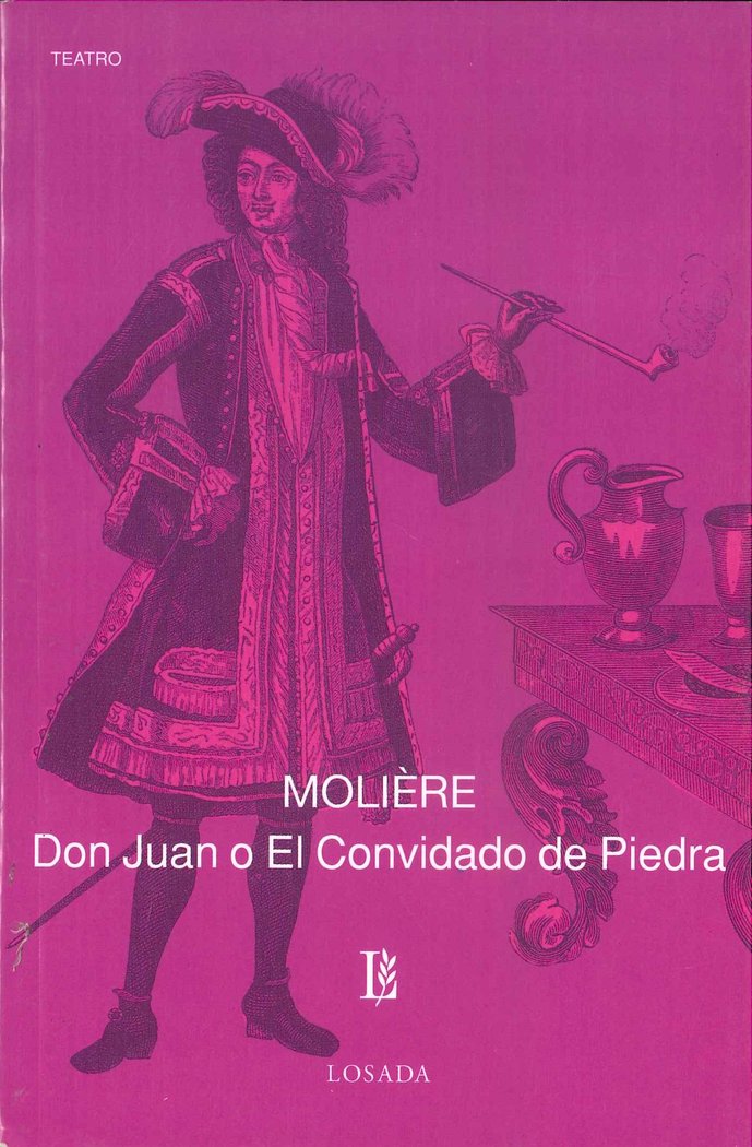 DON JUAN O EL CONVIDADO DE PIEDRA, de MOLIERE | portada del libro