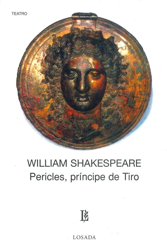 Pericles, Principe de Tiro, de SHAKESJPEARE | portada del libro