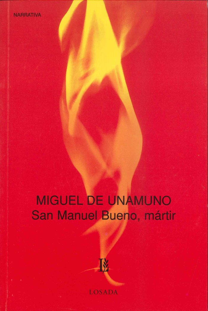 SAN MANUEL BUENO MARTIR, de Unamuno, Miguel de | portada del libro
