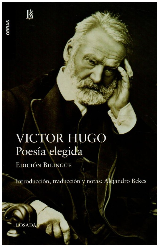 POESIA ELEGIDA, de HUGO | portada del libro
