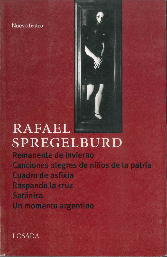 REMANENTE DE INVIERNO/CANCIONES, de Spregelburd, Rafael | portada del libro