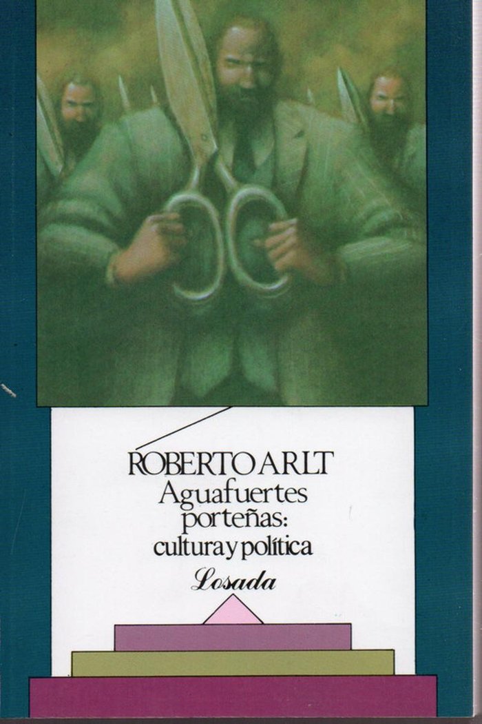 AGUAFUERTES PORTEÑAS, de Arlt, Roberto | portada del libro