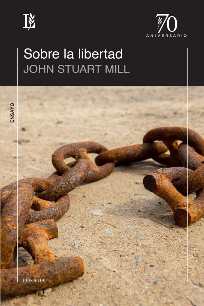 Sobre la libertad, de Mill, John Stuart | portada del libro