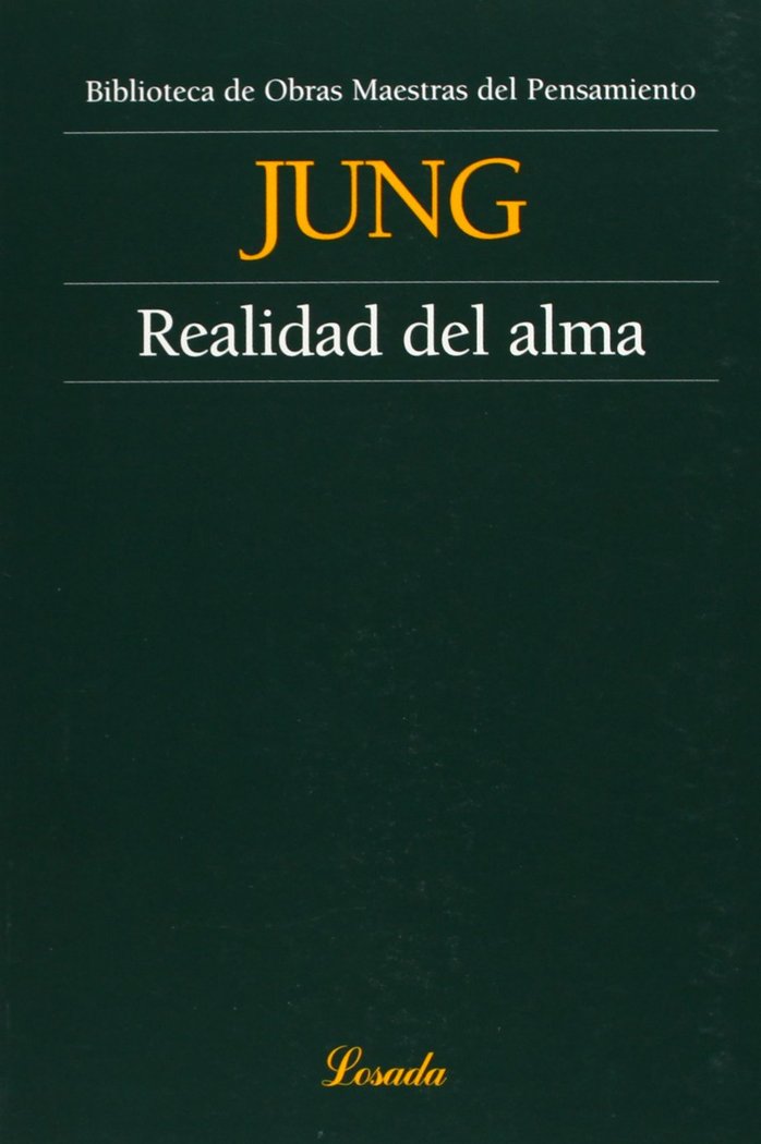REALIDAD DEL ALMA, de Jung, Carl Gustav | portada del libro