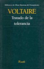 TRATADO DE LA TOLERANCIA, de François-Marie Voltaire | portada del libro