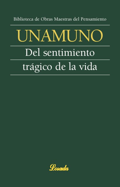 DEL SENTIMIENTO TRAGICO DE LA VIDA, de Unamuno, Miguel de | portada del libro