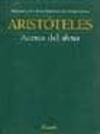 ACERCA DEL ALMA, de Aristóteles | portada del libro